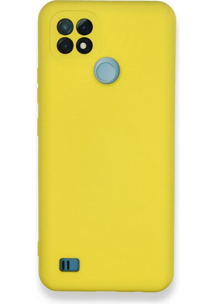 Realme C21 Kılıf Lansman Içi Kadife Şık Sade Görünüm Azn-Nno