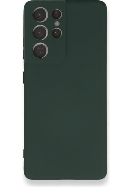 Samsung Galaxy S21 Ultra Kılıf Lansman Içi Kadife Şık Sade Görünüm Azn-Nno