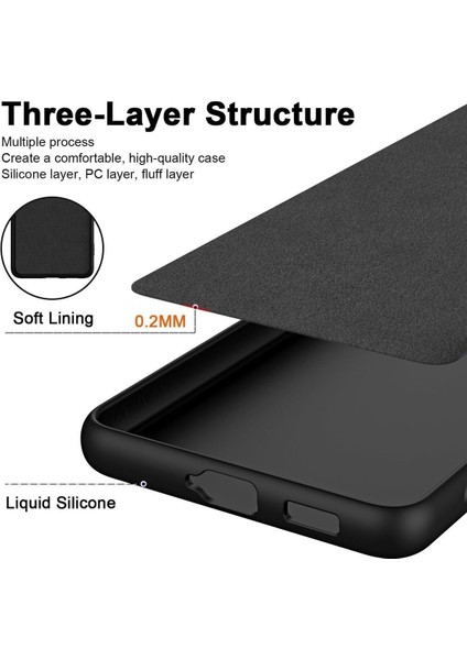 Xiaomi Redmi 12C Kılıf Lansman Içi Kadife Şık Sade Görünüm Azn-Nno