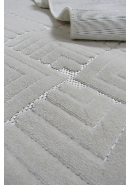 8356A Krem Bohem Modern Iskandinav Dokuma Halı Kesme Yolluk-Koridor-Antre-Yatak Odası-Mutfak-Hol fırsatları