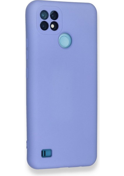 Realme C21 Kılıf Lansman Içi Kadife Şık Sade Görünüm Azn-Nno