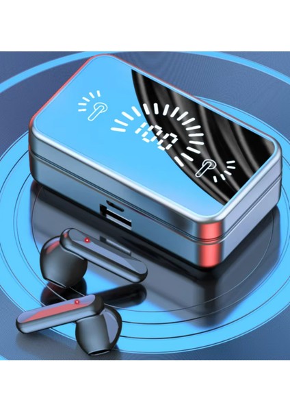 S20 Tws Kablosuz Bluetooth Kulaklık LED Ekran Kulak Içi Kulaklık Anc Dokunmatik Kontrol