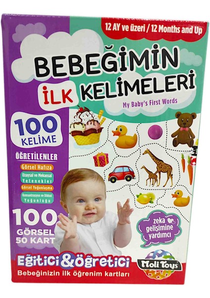 Bebeğimin Ilk Kelimeleri (100 Kelime) Eğitici-Öğretici