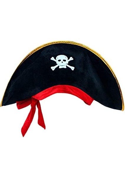 Kadife Çocuk Boy Korsan Şapkası fiyatları