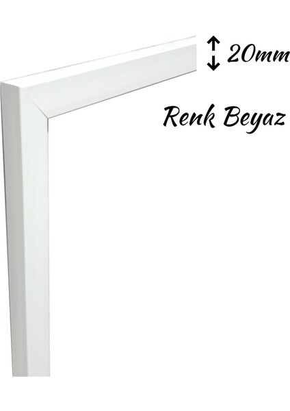 A3 ÖLÇÜ Poster Resim Evrak Çerçevesi Ön Kısmında Kırılmaz Pleksi Arka Destek Mdf Beyaz Renk Çerçeve fiyatları