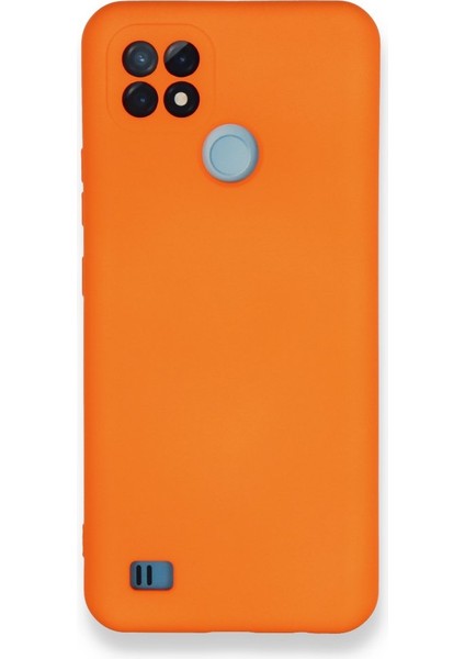 Realme C21 Kılıf Lansman Içi Kadife Şık Sade Görünüm Azn-Lansman