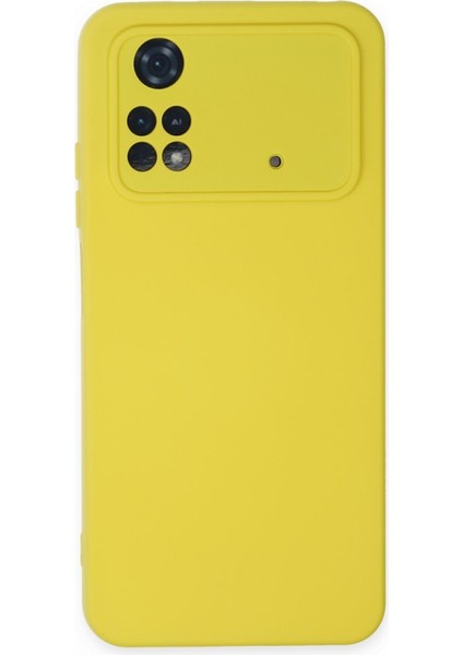 Xiaomi Poco M4 Pro 4g Kılıf Lansman Içi Kadife Şık Sade Görünüm Azn-Lansman