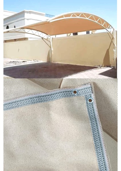 5.5 x 66.5 Metre Otopark Gölgelik File %95 Krem fiyatları