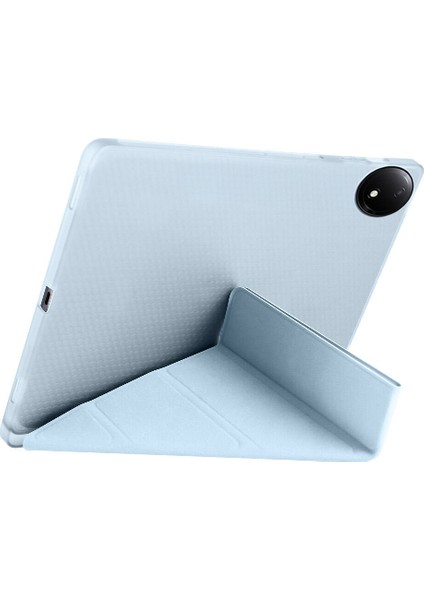 Xiaomi Redmi Pad Se 8.7 Inç Üçgen Katlanabilir Kalemlikli Dikey Standlı Akıllı Tablet Kılıfı