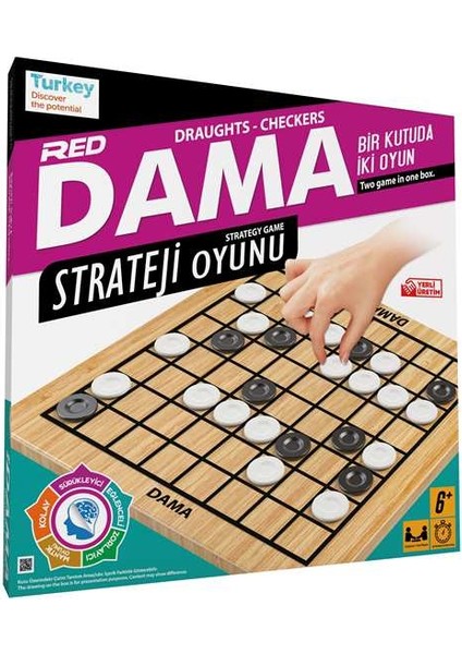 Dama Oyunu Akıl Mantık Zeka ve Strateji Oyunu