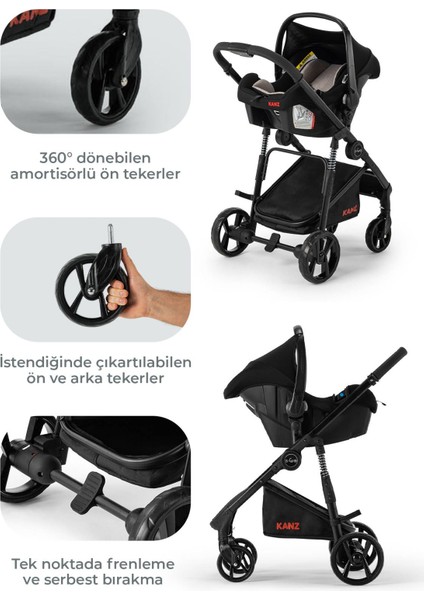 s-Go Travel Sistem Bebek Arabası Gri fırsatları
