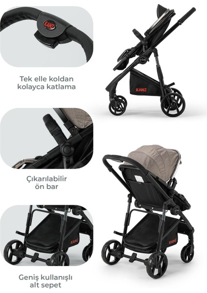 s-Go Travel Sistem Bebek Arabası Gri indirimleri