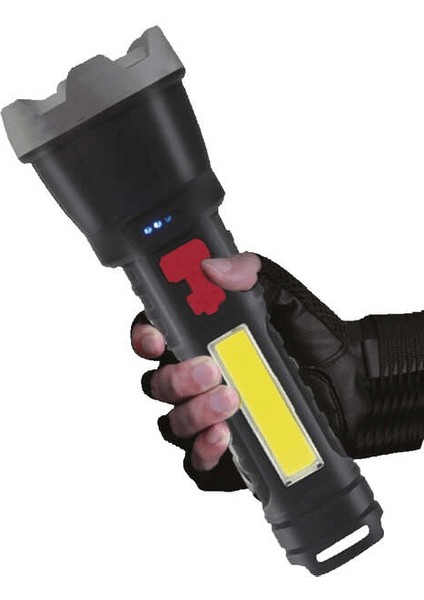 Panther PT-6106 USB Şarjlı El Feneri