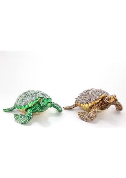 Taşlı Kaplumbağa Figürü Biblo