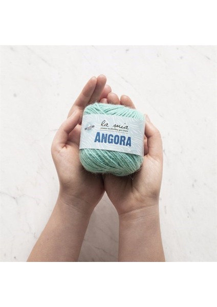La Mia Angora 50GR Açık Kahve El Örgü Ipi - L098 - 33806