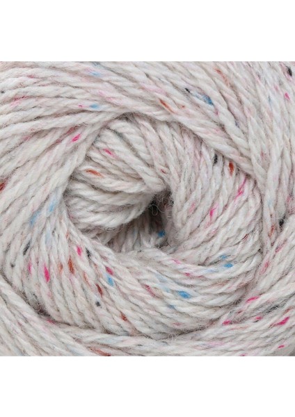La Mia Re-Tweed Krem Melanj El Örgü Ipi - L155 modelleri