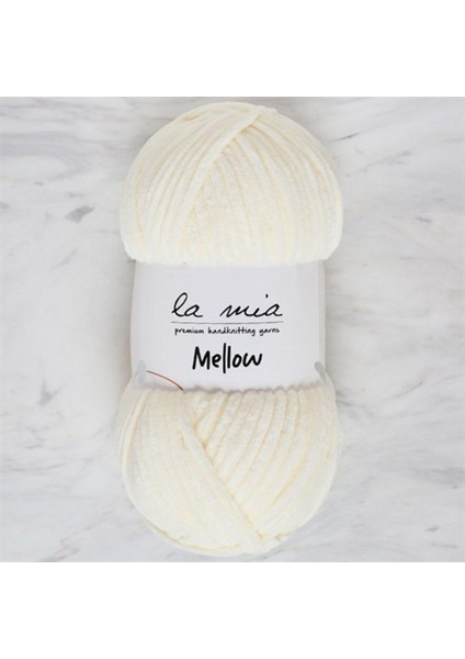 La Mia Mellow Krem El Örgü Ipi - 910 - 34159