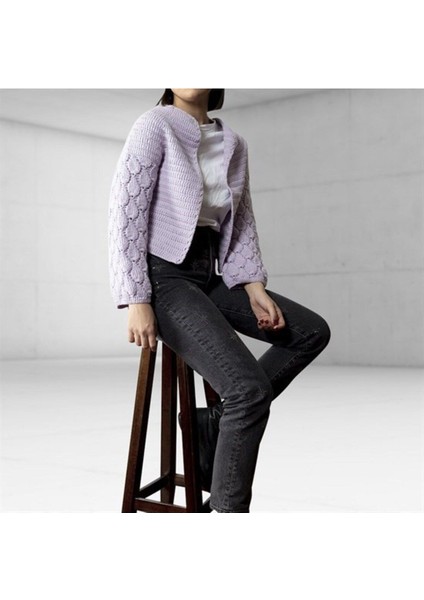La Mia Merino Açık Gri El Örgü Ipi - L047 - 33782 modelleri