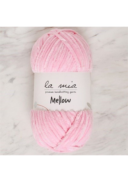 La Mia Mellow Pembe El Örgü Ipi - 904 - 34153
