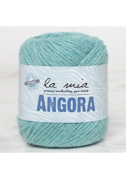 La Mia Angora 50GR Mint Yeşili El Örgü Ipi - L130 - 33805