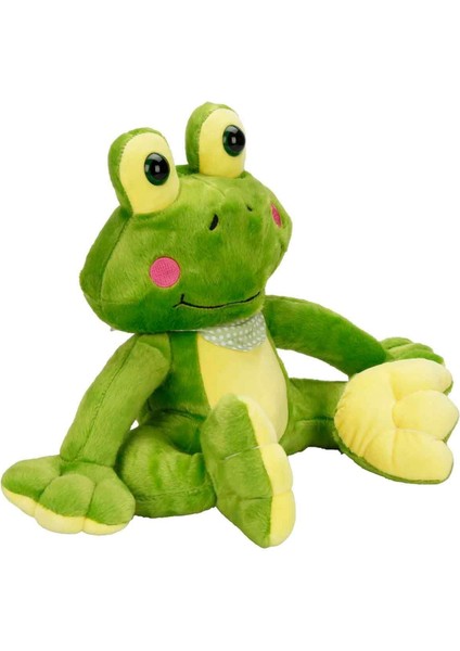 4741 Oturan Peluş Kurbağa 30 cm -Sunman