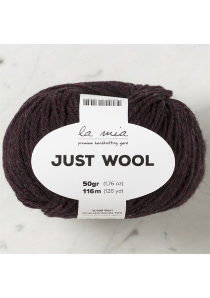La Mia Just Wool Mürdüm El Örgü Ipi - LT009 - 33835