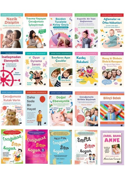 Anne Baba Akademisi Aile Çocuk Seti 20 Kitap