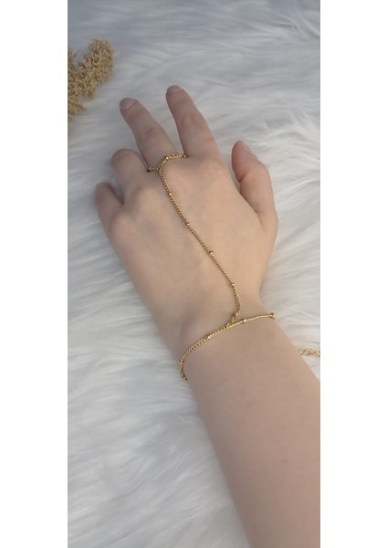 Badelis Çelik Gold Rengi Şık Şahmeran