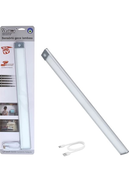 Sensörlü Şarjlı Dolap Lambası WT-288