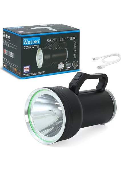 Gt LED Taşınabilir Güneş Solar Ledli Fener WT-415