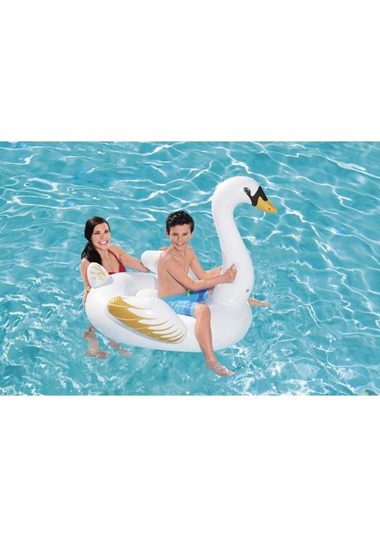 Kuğu Binici Şişme - Şişme Kuğu Binici Bot Deniz - Kuğu Binici Havuz - Kuğu Şişme Swan 122X122 Cm. fırsatları