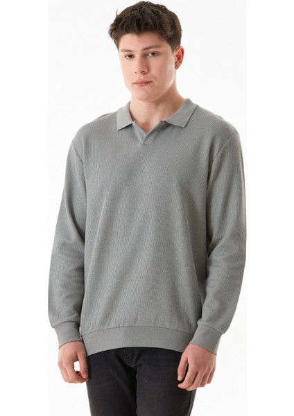 Fitilli Polo Yaka Triko Kazak