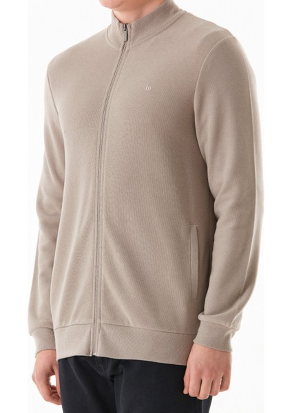 Fermuarlı Dik Yaka Sweatshirt indirimleri