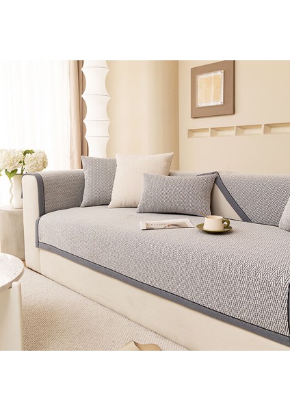 Peluş Kanepe Minimalist Oturma Odası Kaymaz Koltuk Örtüsü (Yurt Dışından)