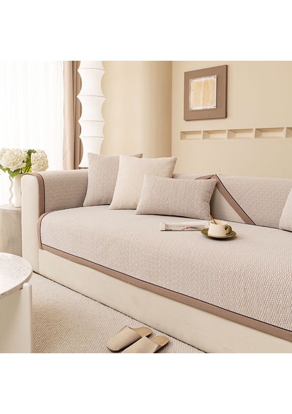 Peluş Kanepe Minimalist Oturma Odası Kaymaz Koltuk Örtüsü (Yurt Dışından)
