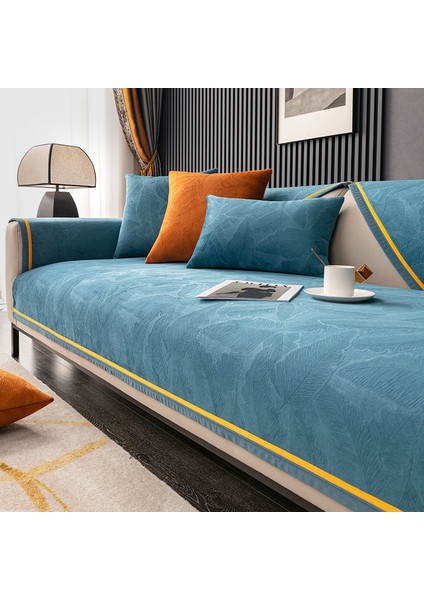 Peluş Kanepe Minimalist Oturma Odası Kaymaz Koltuk Örtüsü (Yurt Dışından)