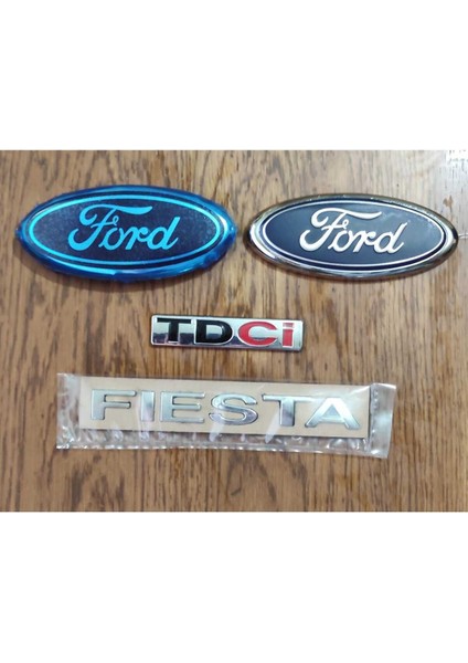 Fiesta 2003 Yılı Ön Panjur Arması Arka Bagaj Arması Logo Fiesta Bagaj Yazısı Tdci Yazısı