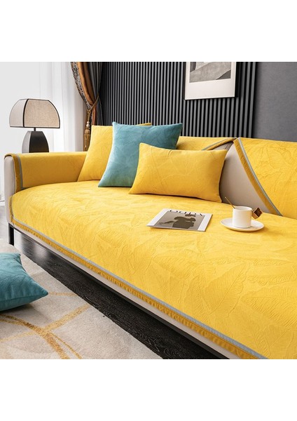 Peluş Kanepe Minimalist Oturma Odası Kaymaz Koltuk Örtüsü (Yurt Dışından)
