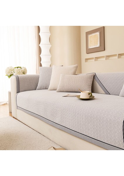 Peluş Kanepe Minimalist Oturma Odası Kaymaz Koltuk Örtüsü (Yurt Dışından)