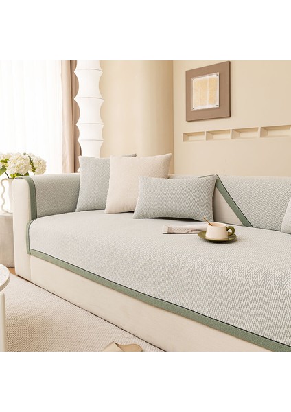 Peluş Kanepe Minimalist Oturma Odası Kaymaz Koltuk Örtüsü (Yurt Dışından)