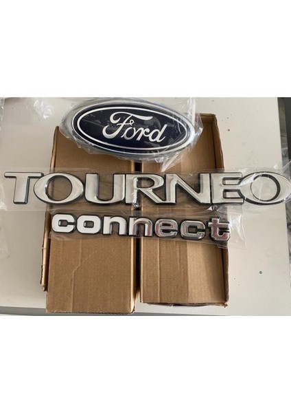 Tourneo Connect Yazı Connect Ön Panjur Arma KILITLI-2007 Model ve Sonrası