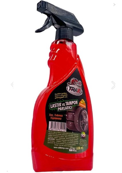 Trax Araba Oto Lastik Tampon Parlatıcı Sprey Lastik Parlatma 500ML