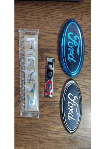 Fiesta 2005 Ön Panjur Arması Arka Bagaj Arması Logo Fiesta Bagaj Yazısı Tdci Yazısı 2005 Set