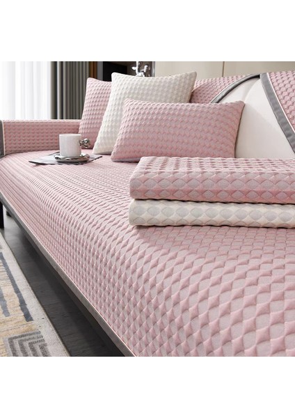 Peluş Kanepe Minimalist Oturma Odası Kaymaz Koltuk Örtüsü (Yurt Dışından)