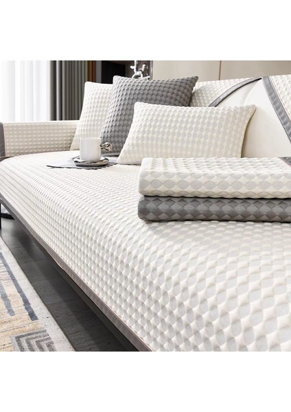 Peluş Kanepe Minimalist Oturma Odası Kaymaz Koltuk Örtüsü (Yurt Dışından)