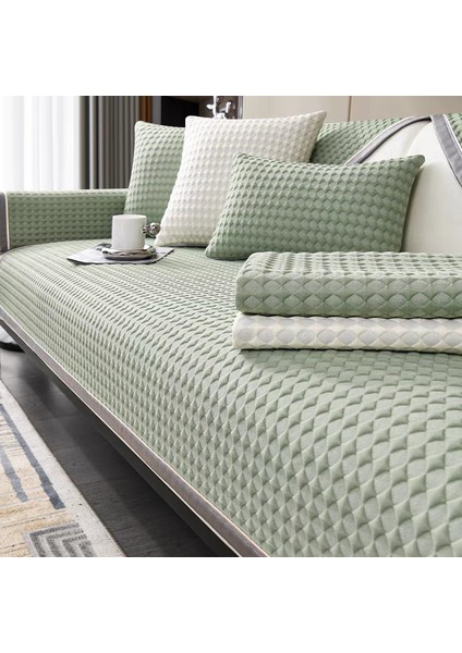 Peluş Kanepe Minimalist Oturma Odası Kaymaz Koltuk Örtüsü (Yurt Dışından)