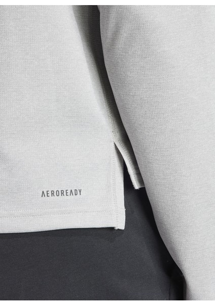 Gri Erkek Fermuarlı Regular Fit Düz Sweatshirt IT5441 Tr-Es 1I4ZIP fırsatları