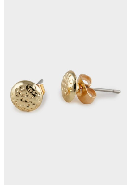 Kadın 2'li İncili Gold Küpe E3990AXNS modelleri