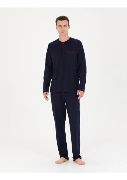 Pamuklu Uzun Kol Pijama Takımı-Beyaz Boxer&atlet-Siyah Çorap 4'lü Damat Çeyiz Seti Q3U1O1K1.K1.A indirimleri