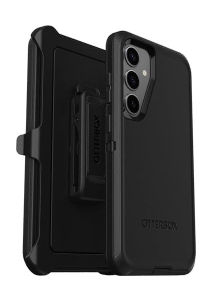 Edilmiştir, Siyah x Test Göre 5 Askeri Standartlara Koruyucu Kılıf, Ultra Sağlam, Düşmeye Dayanıklı, Darbeye Dayanıklı, Için Kılıf, Galaxy S24+ Defender Samsung Yeni
